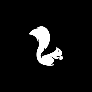 Squirrel + Eagle Logo